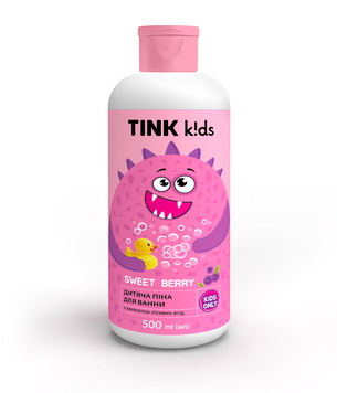 TINK kids піна для ванни з ароматом лісових ягід 500мл 14093 фото