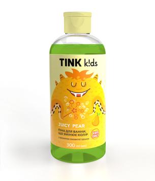 TINK kids піна для ванни, що змінює колір груша 300 мл 12706 фото