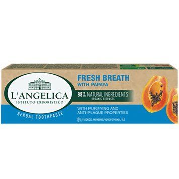 L'angelica зубная паста освежающая с папайей 75 мл 11838 фото