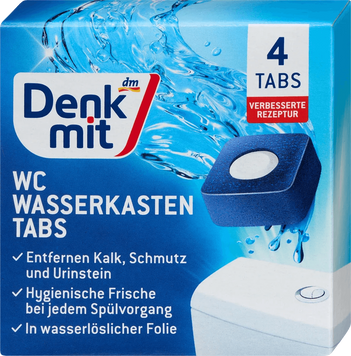 Denk Mit Wc таблетки для унітазу в бачок 4 шт 13899 фото