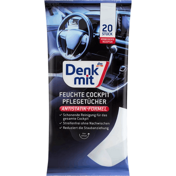 Denk Mit Feuchte cockpit pelegetucher вологі серветки для авто 20 шт 13884 фото